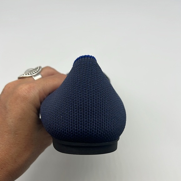 Rothy's - The Loafer Navy Round Toe Lightweight Slip On Flat Loafer Size 8 - Picture 13 of 16